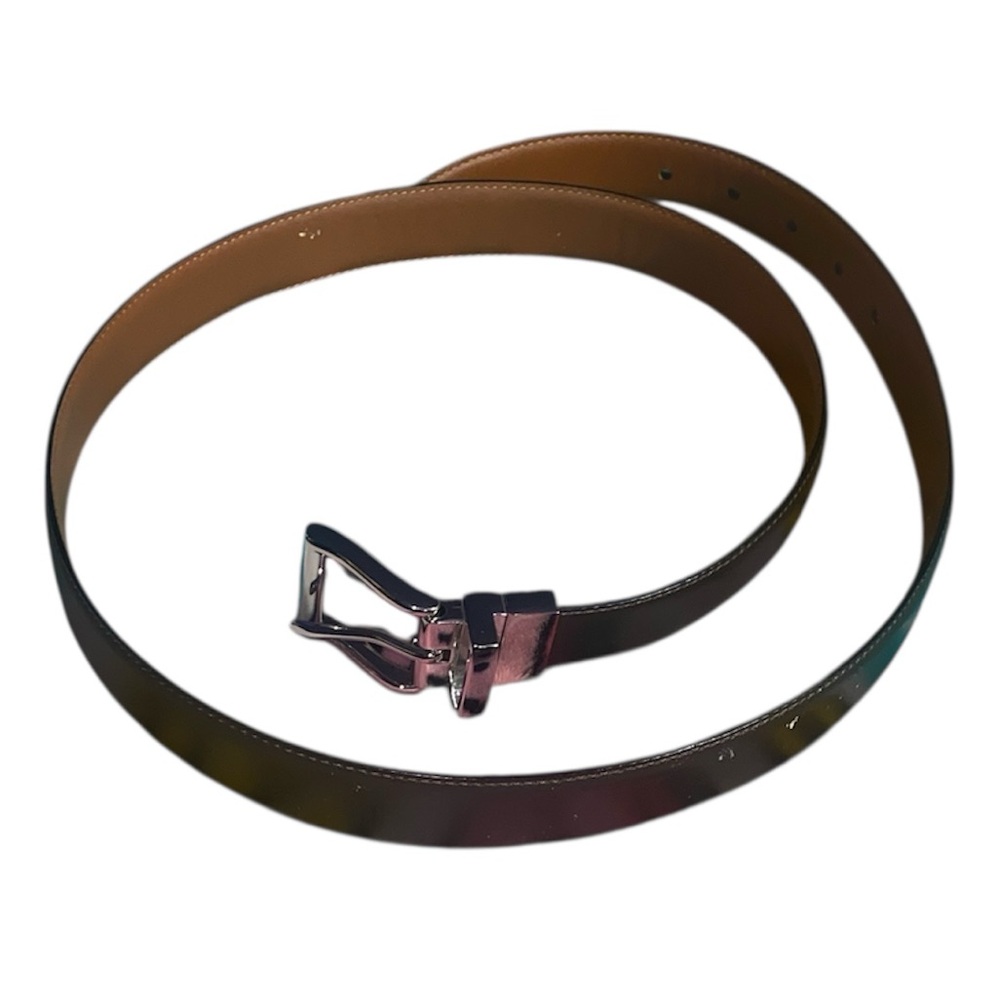 Men’s Polo Ralph Lauren Brown/Tan Reversible Leather Belt, Size (42in.)